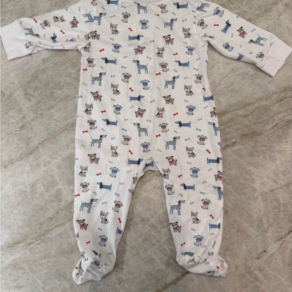 Kissy Kissy Zip Footie 9-12m Animal Print Kids